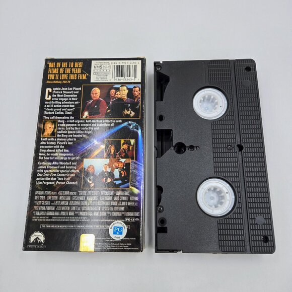 Star Trek VHS Movie Lot Insurrection First Contact Generations The Undiscovered - Picture 4 of 16